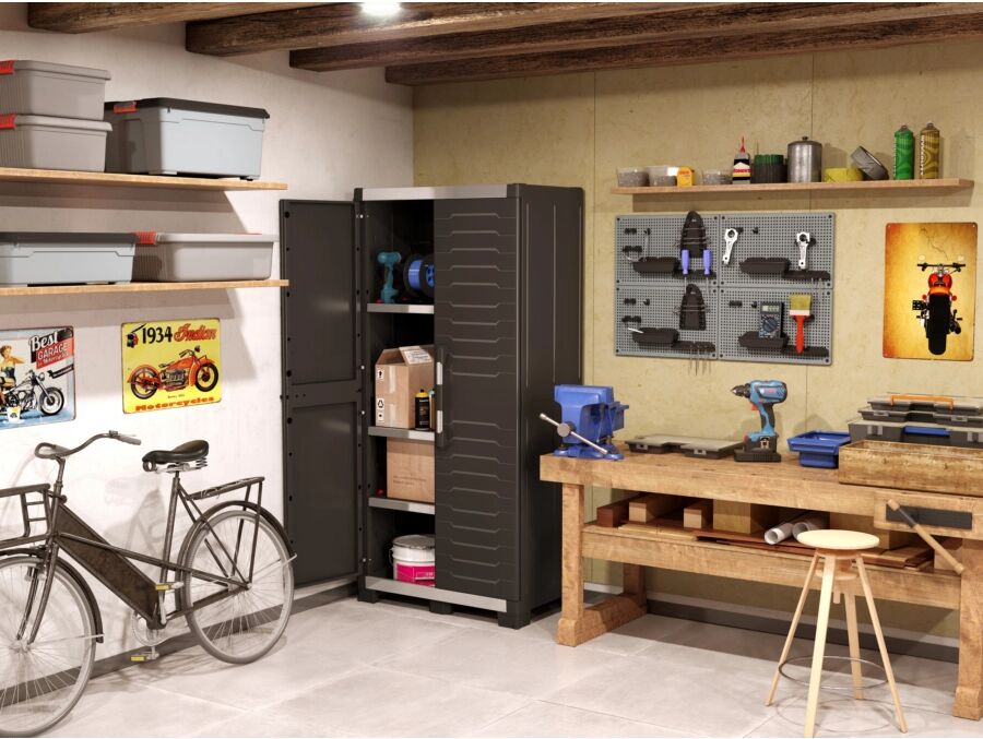 Keter ARMADIO XL GARAGE ALTO NERO