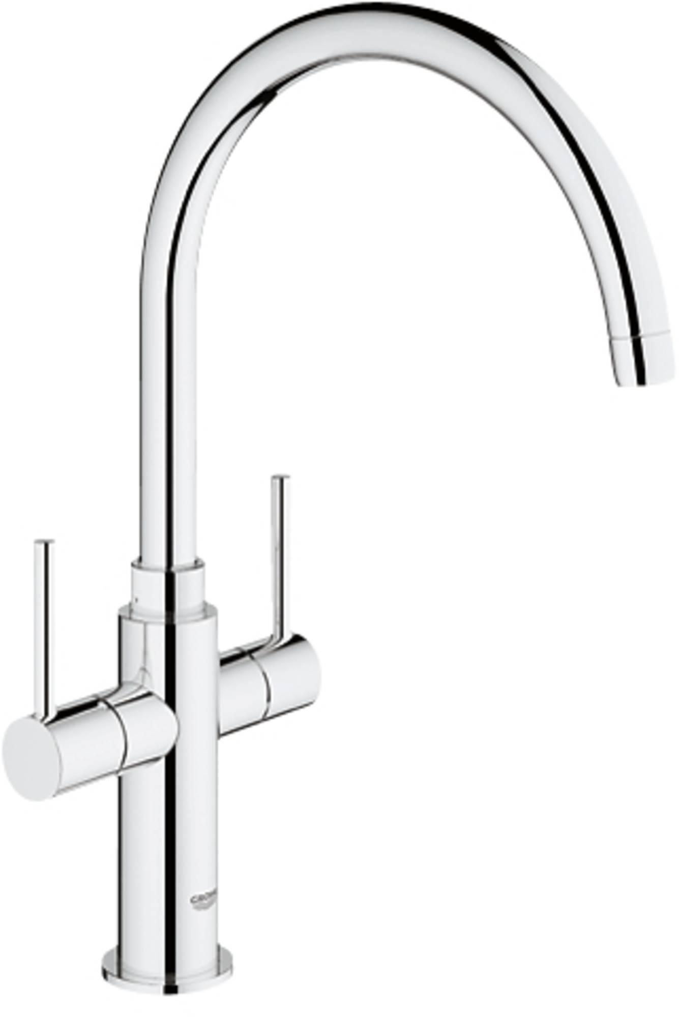 Grohe Ambi keukenkraan hoog model Chroom