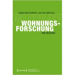 Wohnungsforschung, Fachbücher von Sebastian Vollmer Schipper