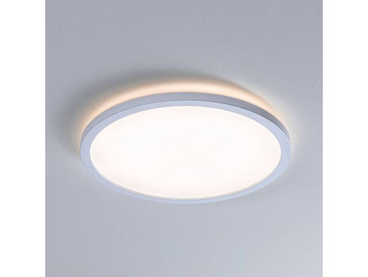 Paulmann Deckenlampe Atria Shine, weiß / opal, für Arbeitszimmer / Büro, Kunststoff, Modern, Deckenlampe