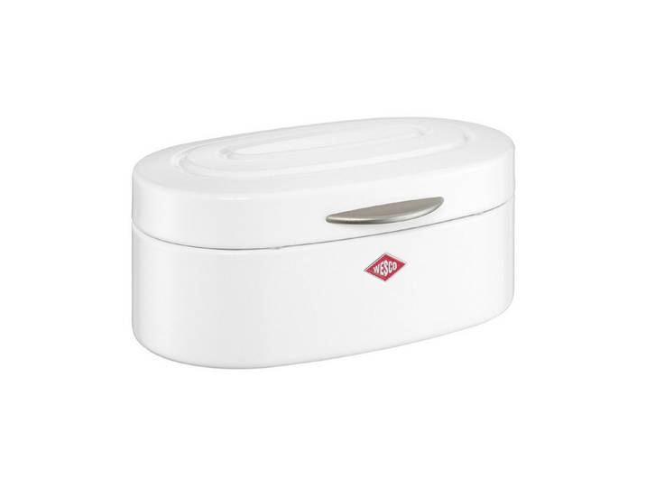 WESCO Brotkasten Wesco Brotkasten Single Elly - Weiß, Stahlblech, pulverbeschichtet