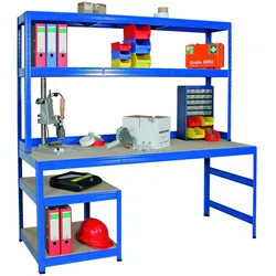 BRB 72198 Arbeits- und Packtisch 180 x 180 x 30/60 cm
