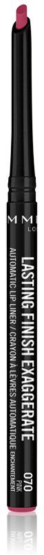 Rimmel Lasting Finish Exaggerate automatic lip pencil shade 070 Pink Enchantment 0,25 g
