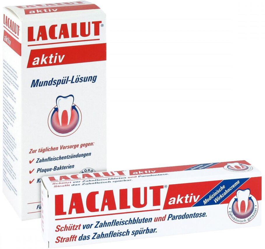 Laculat aktiv + Laculat Mundspüllösung 1stk