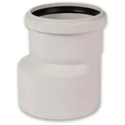 Schallgedämmtes Abwasserrohr Übergangsrohr (Ausführung: DN 200/160)