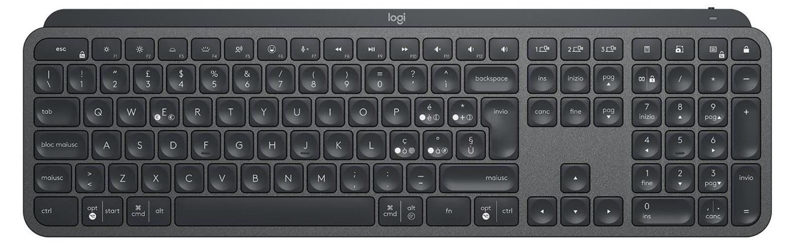 Logitech MX Keys for Business - Grafiet