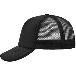 Mesh Basecap "MB070" 5-Panel-Polyester - black