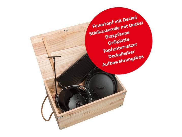 DUTCH-OVEN-SET KOCHTOPFSET