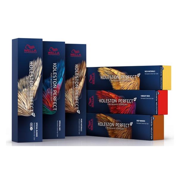 Wella Haarfarben Koleston Perfect Me+ Pure Naturals Nr. 55/02 Hellbraun Intensiv Natur-Matt / 60 ml (Hellbraun) (6600/5502)