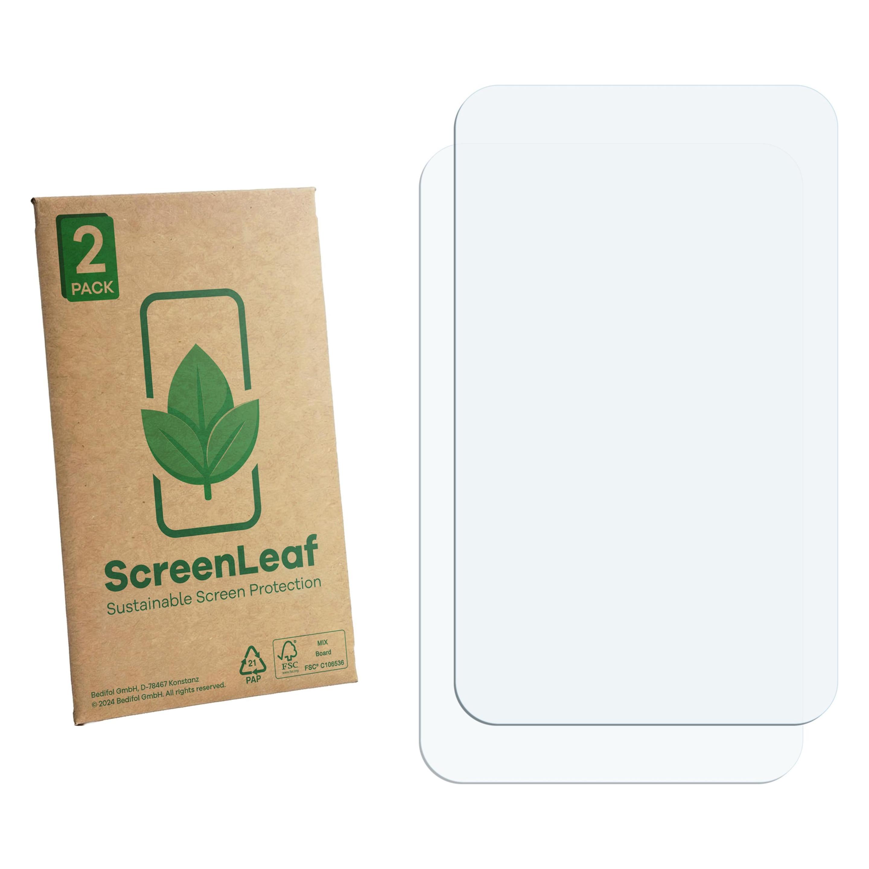 ScreenLeaf Schutzfolie für Okiyakusama Bike Computer Displayschutz Display Schutz Folie Klar Transparent (6163039)