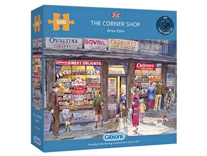 Gibsons Corner Shop Jigsaw Puzzel (500 Stuk)