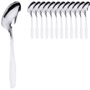 Contacto Esslöffel Sophie, 19 cm, Edelstahl 18/0, silber poliert, 12 Stück
