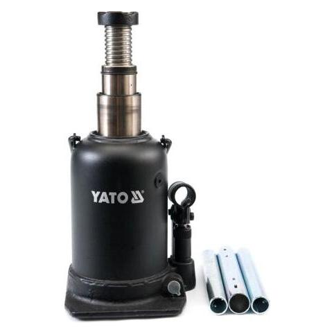 Yato Bottle Jack Two Stage Piston 12t (12000 kg, 23.50 - 59 cm) (YT-1715)