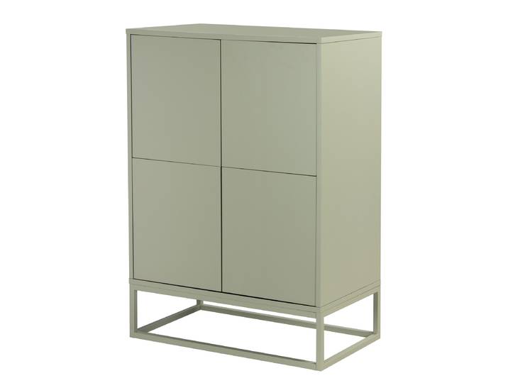 Buffet haut Finnerd 80 x 110 x 40cm Vert/Couleur sauge
