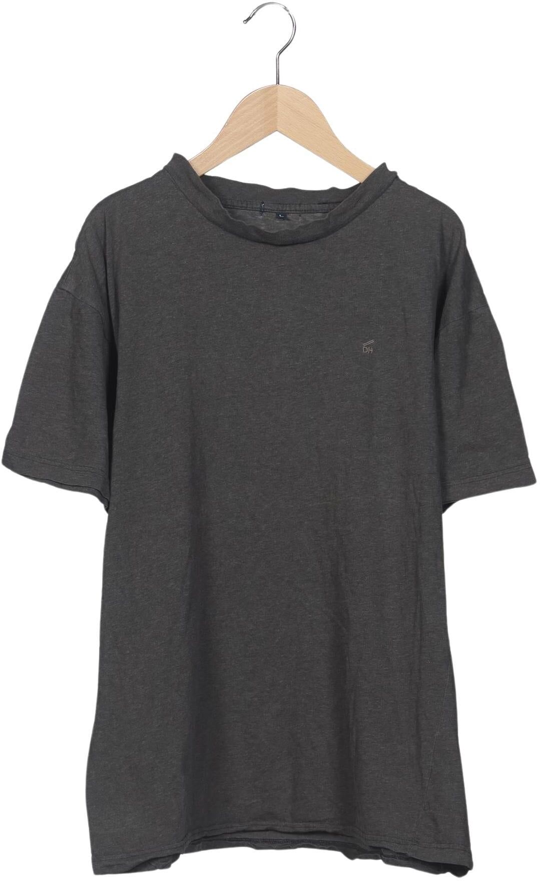 Daniel Hechter Herren T-Shirt, Grau, Gr. L, Baumwolle - Second Hand