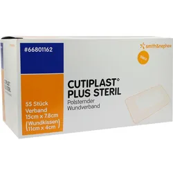Cutiplast 15x7.8cm Plus Steril 55 ST