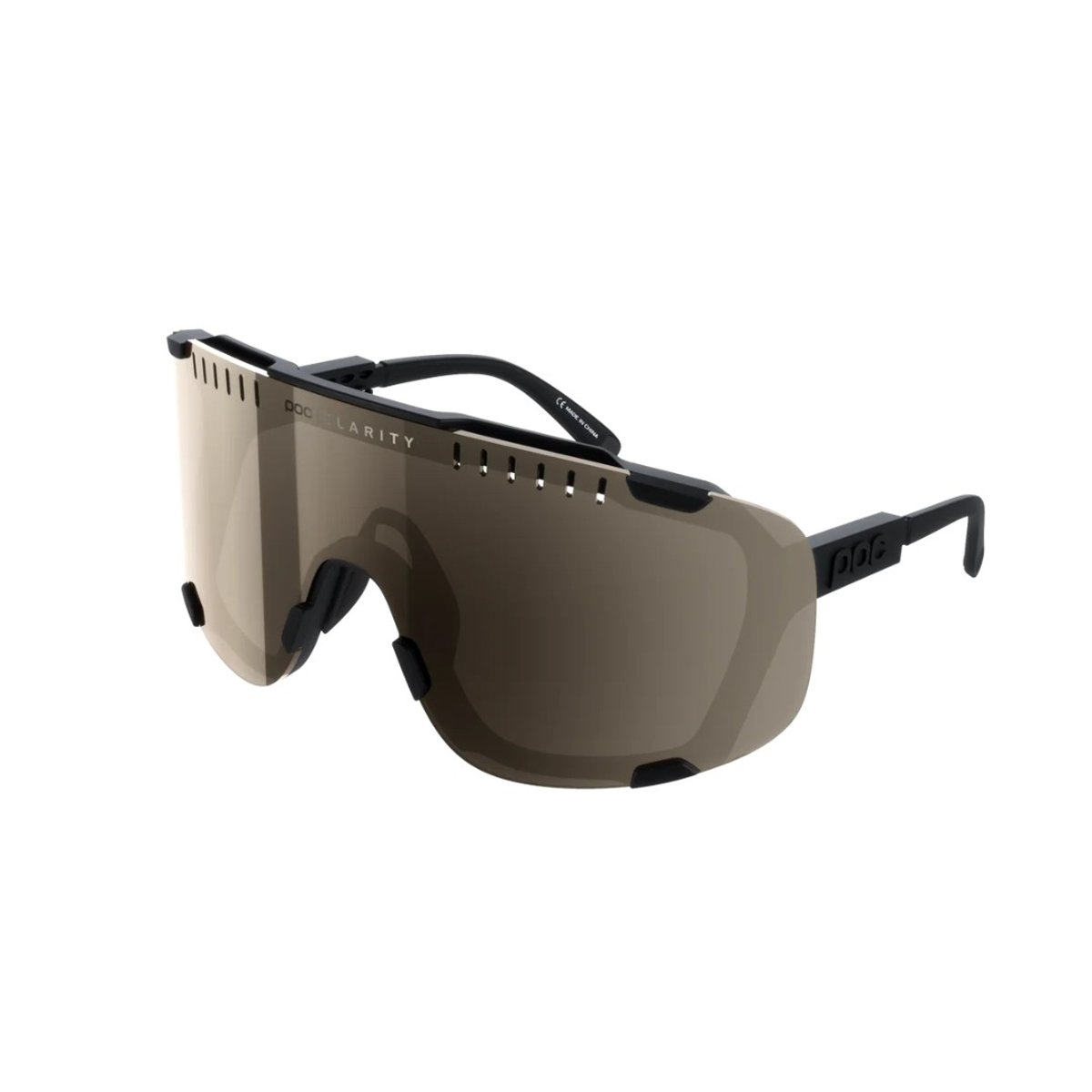 Óculos POC Devour Preto Lente Marrom Unisex