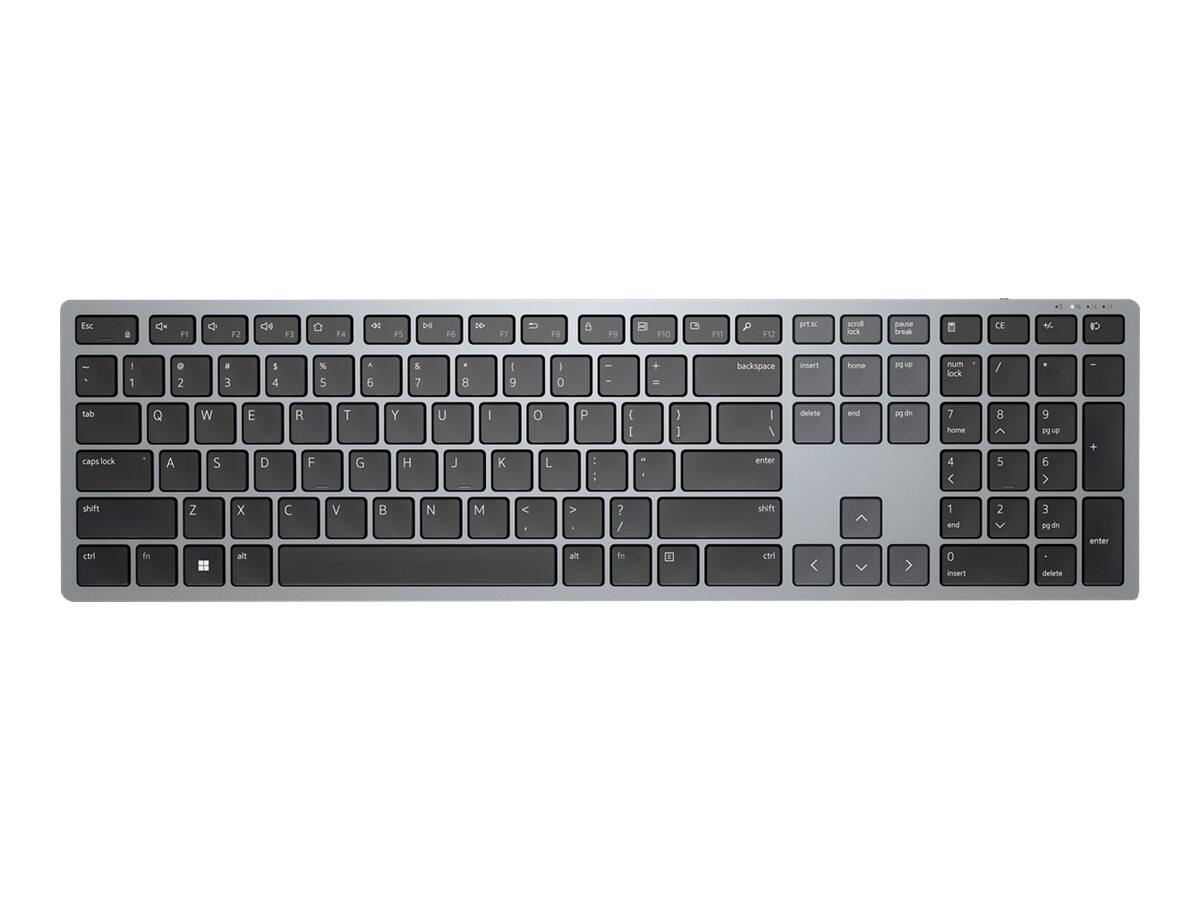 Dell Multi-Device KB700 kabellose Tastatur - QWERTZ DE - grau KB700-GY-R-GER