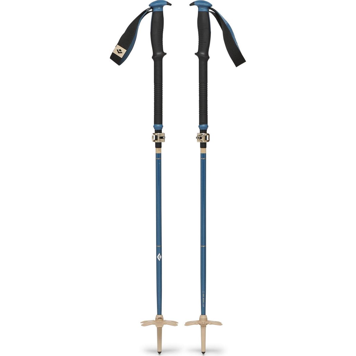 Black Diamond Traverse Compactor Ski Poles creek blue (4064) 125 BD11161340641251