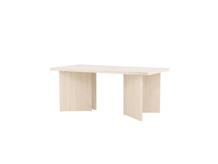 Furnlux Esstisch Bassholmen Beige 90x180x75 cm, 90x75x180 cm, Esszimmer, Esstische