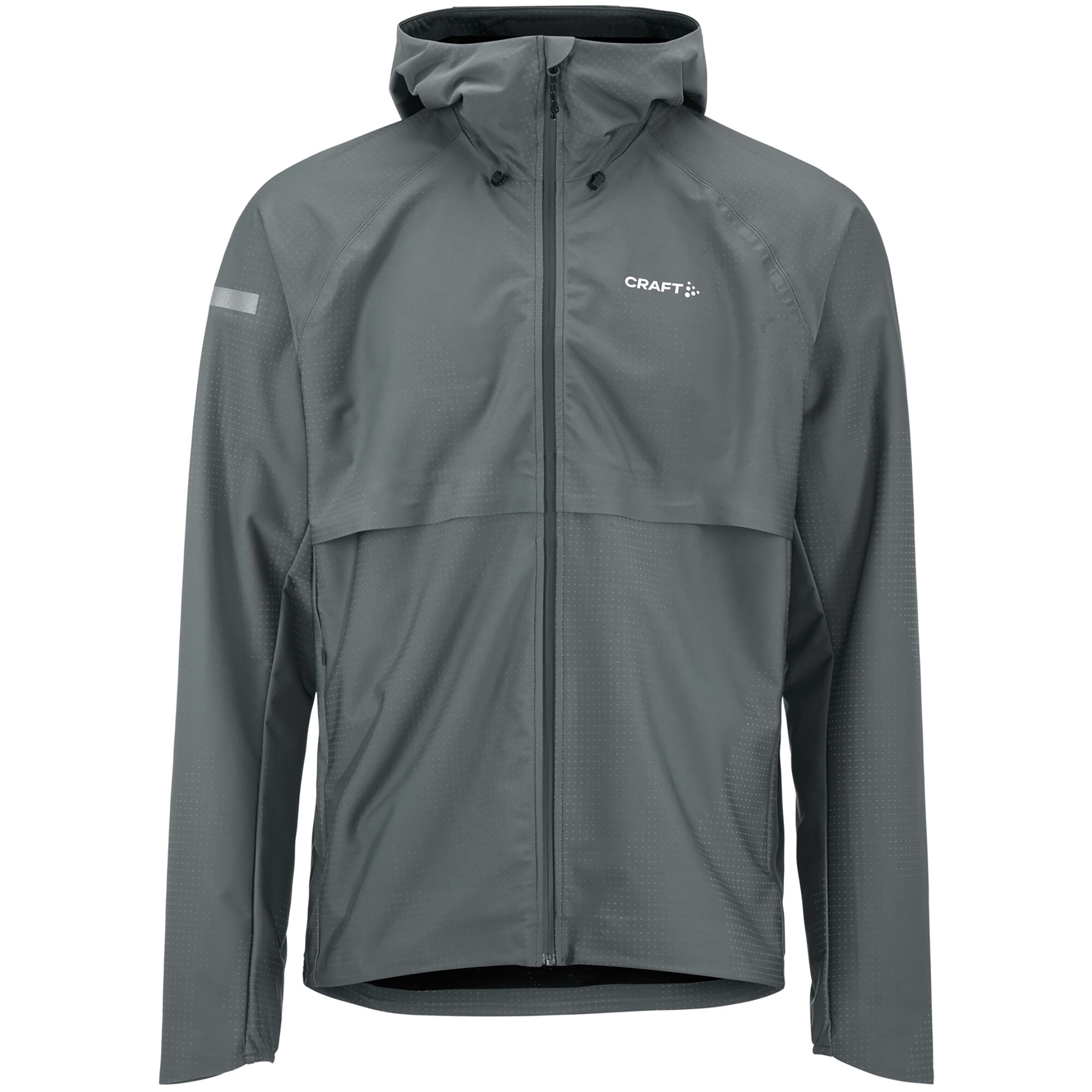 Craft Pro Hydro 3 Herren Regenjacke grau Größe S Trailrunning | Laufen Winddicht Wasserabweisend