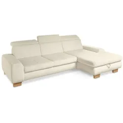 set one by Musterring Ecksofa SO 3400 Cord Beige