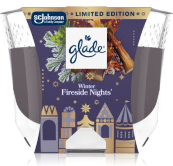 Glade Winter Fireside Nights vela perfumada 204 g. Winter Fireside Nights