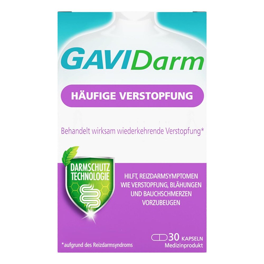 Reckitt Benckiser Deutschland GmbH Gavidarm Häufige Verstopfung Kapseln 19638107