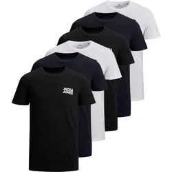 JJECORP LOGO TEE O-NECK 6PK Herren T-Shirt