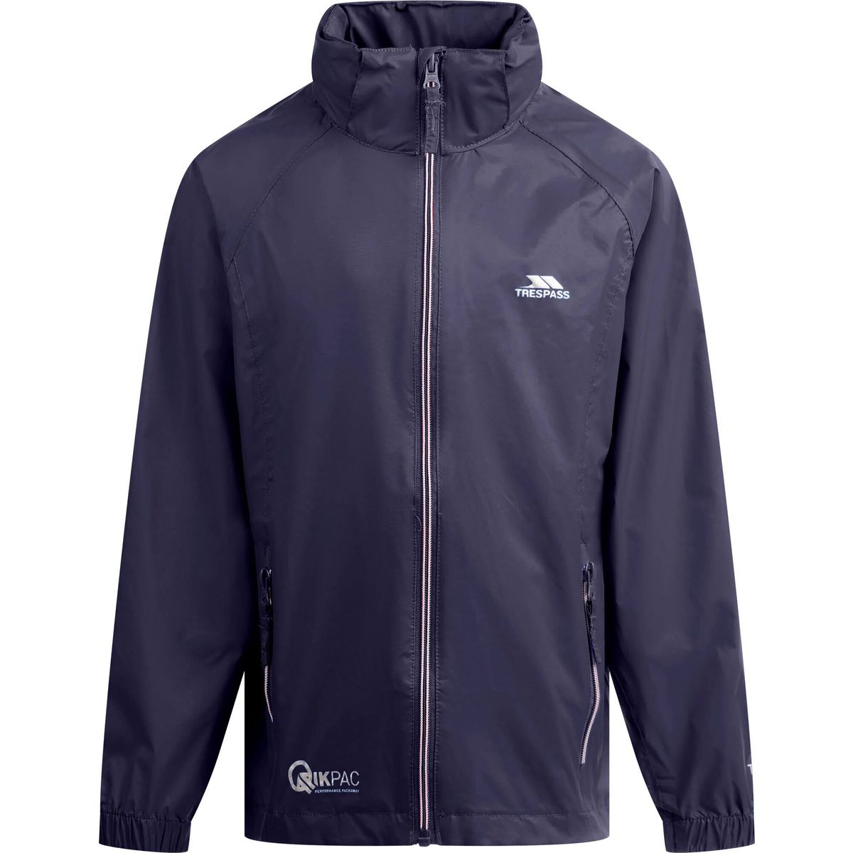 Trespass Qikpac X - Unisex Kids Packaway Jacket navy/carbon (NAR) 8 UCJKRATR0001_NAR_8