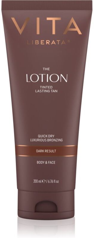 Vita Liberata Tinted Tanning Lotion lait corporel auto-bronzant teinte Dark 200 ml