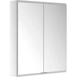 Keuco Royal Modular 2.0 Spiegelschrank 800201081100300 800 x 900 x 160 mm, 1 Steckdose, 1 Doppel-USB-Ladestelle, Wandvorbau, 2-türig
