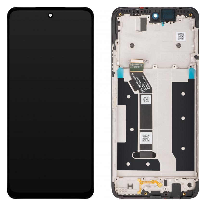 Motorola Display Unit für Moto G35, Schwarz (Display, Motorola Moto G35) (5D68C28856)