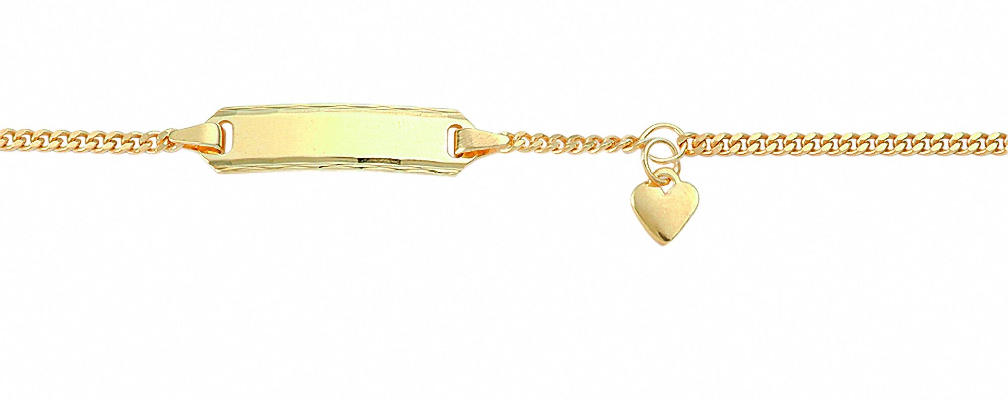 Goldarmband ADELIA´S "Damen Goldschmuck", gold, Armbänder, Damen, 14, Gold, Goldarmband, 333 Gold Goldschmuck für Damen