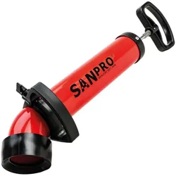 Sanpro Druckrohrreiniger, Reinigungsutensil, Rot