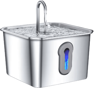 Inspire Picks Stainless Steel Automatic Cat Water Fountain Cat Water Fountain With Filter For Cats & Dogs 4l Model A