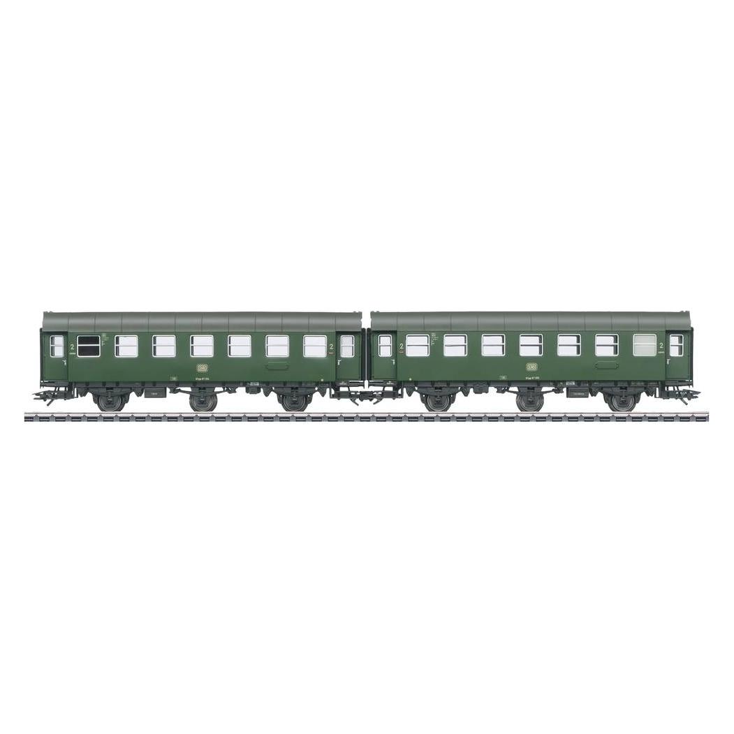 Märklin 43186 H0 Umbauwagen-Paar 2.Kl. der DB (Spur H0) (43186)