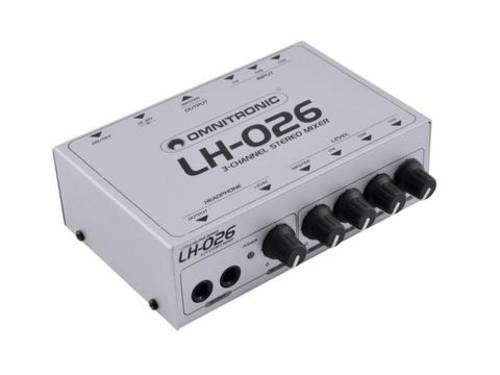 Omnitronic LH-026 Mini-Mixer Mini-Mixer