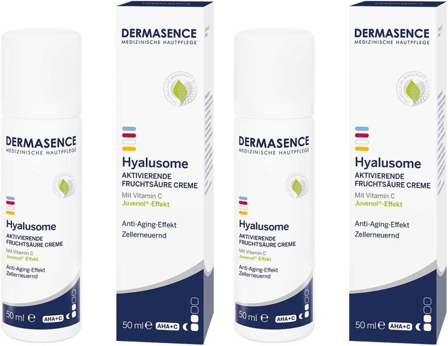 Dermasence Hyalusome Aktiv.Fruchtsäure Creme