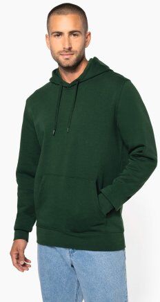 Felpa ecosostenibile uomo con cappuccio Personalizzate o neutre Kariban