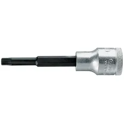Gedore, Steckschlüssel + Stecknuss, INX 19 L 14-100 Schraubendrehereinsatz 1/2" lang XZN M14