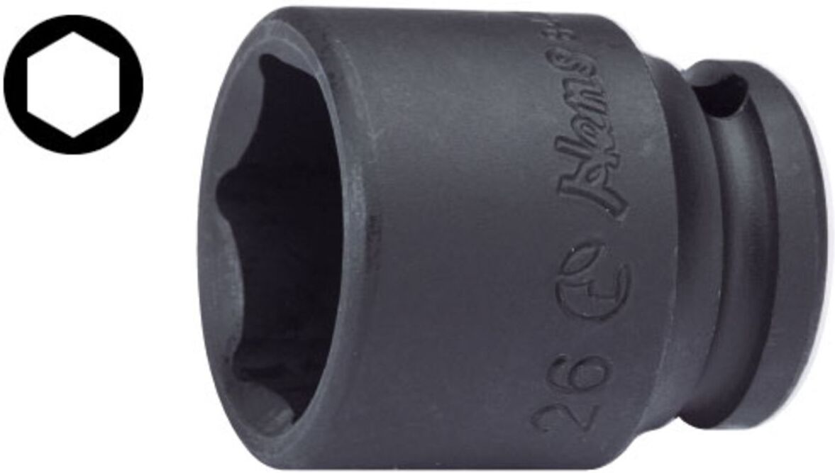 Hans Chiave a percussione 1/2" esagonale 84400M/18