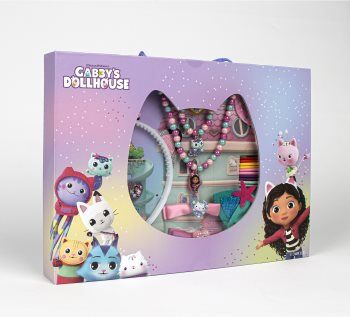 Gabby's Dollhouse Beauty Set Box coffret para crianças . Beauty Set Box