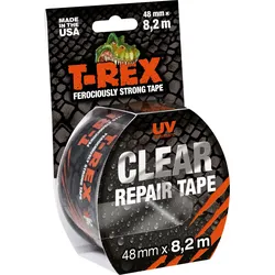 T-Rex UV-beständiges Reperaturklebeband durchsichtig 8,2 m x 48 mm