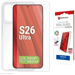 DISPLEX Glas + Schutzhülle für Samsung S26 Ultra