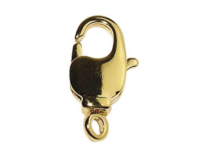Rayher Karabiner-Schliesse mit drehbarer Öse 1.4 × 0.7 cm 2 Stück