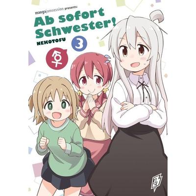 Ab sofort Schwester! 3, Taschenbuch von Nekotofu, Manga Jam Session, 978-3-9504880-3-6