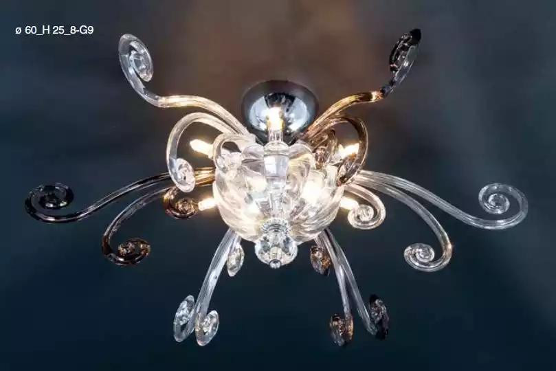 Luxus Capri Kristallen Kroonluchter Deckenlamp