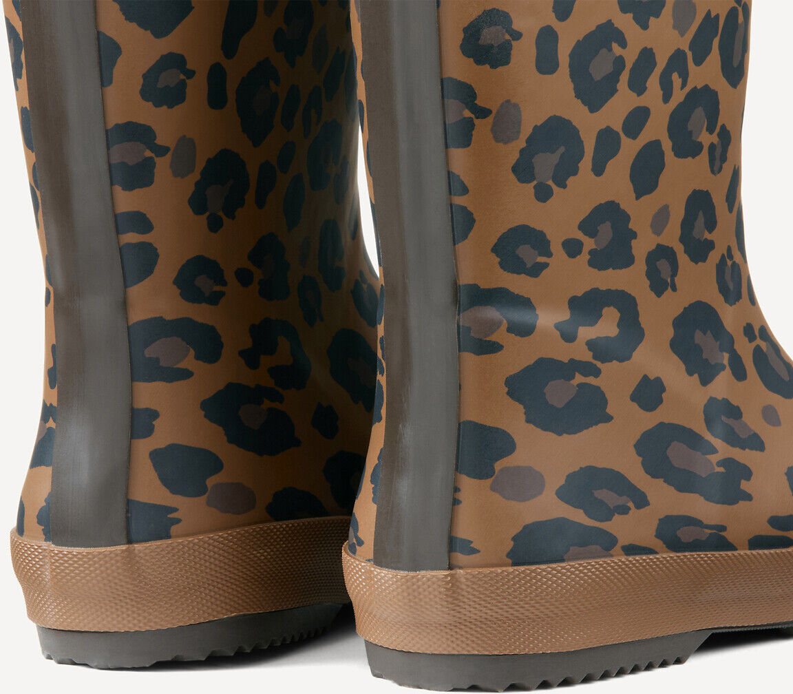 LA REDOUTE COLLECTIONS Bottes de pluie fourrées imprimées léopard