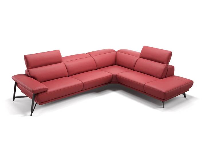 Leder Ecksofa BIANCO Designer Sofa